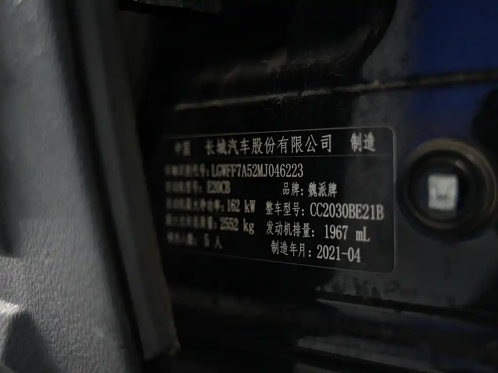 Tank 300 2021 Off-Road Edition 2.0T Conqueror
