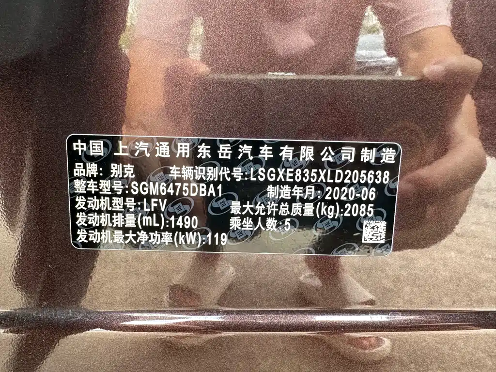 Buick Envision Plus 2020 20T 2WD Elite