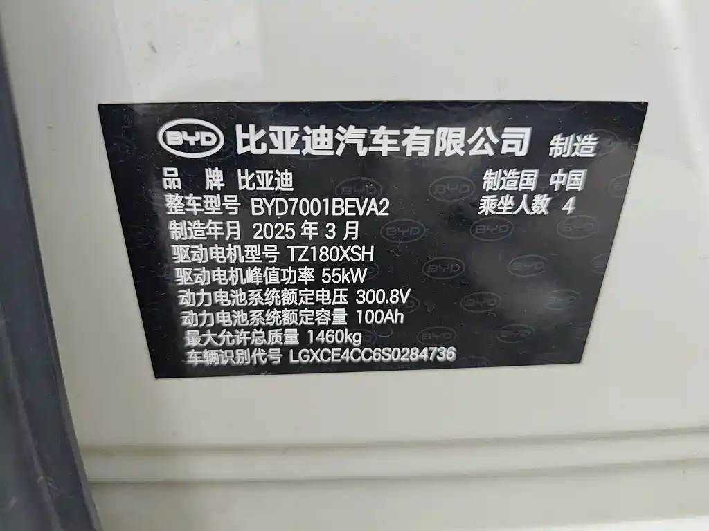 BYD Seagull 2025 Intelligent Driving Edition 305km Freedom Edition