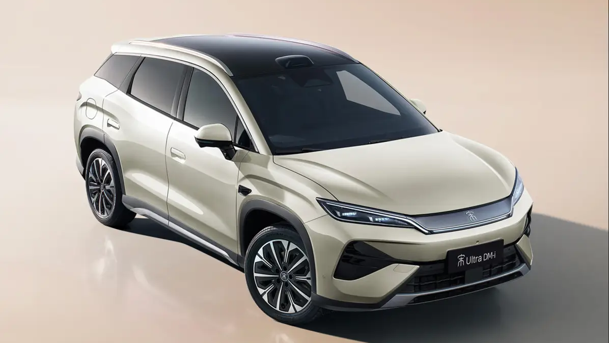 BYD Song Ultra DM-i: запуск в Китае с гибридной системой пятого поколения и запасом хода 1845 км