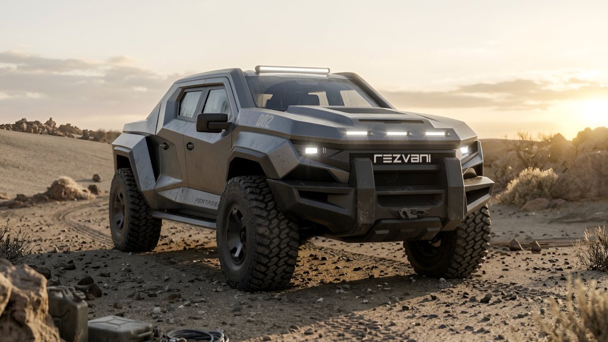 Rezvani Fortress: тактический люкс на базе Ford F-150 Raptor с системой дымовой завесы и бронезащитой