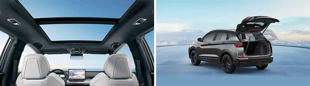 Geely Binyue L - Передняя панель и центральная консоль