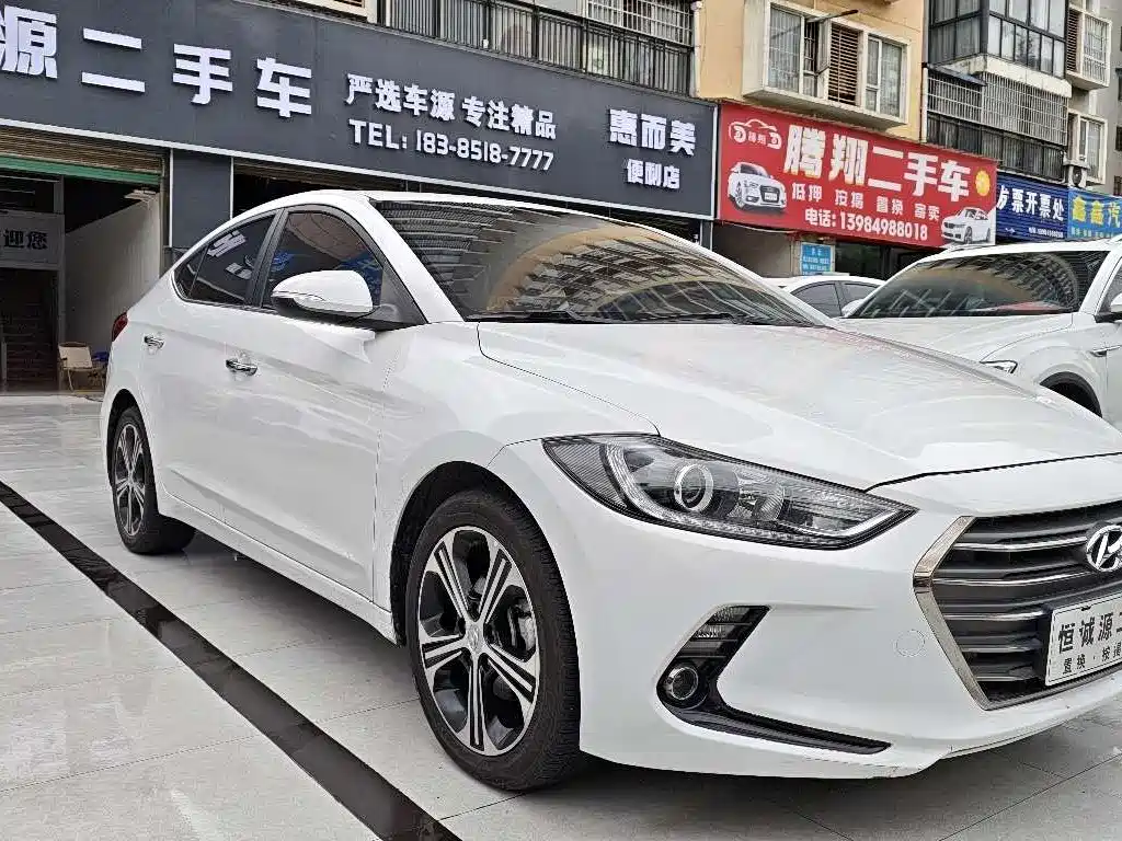 Hyundai Elantra Lingdong 2018 1.4T DCT Xuandong Vitality Edition