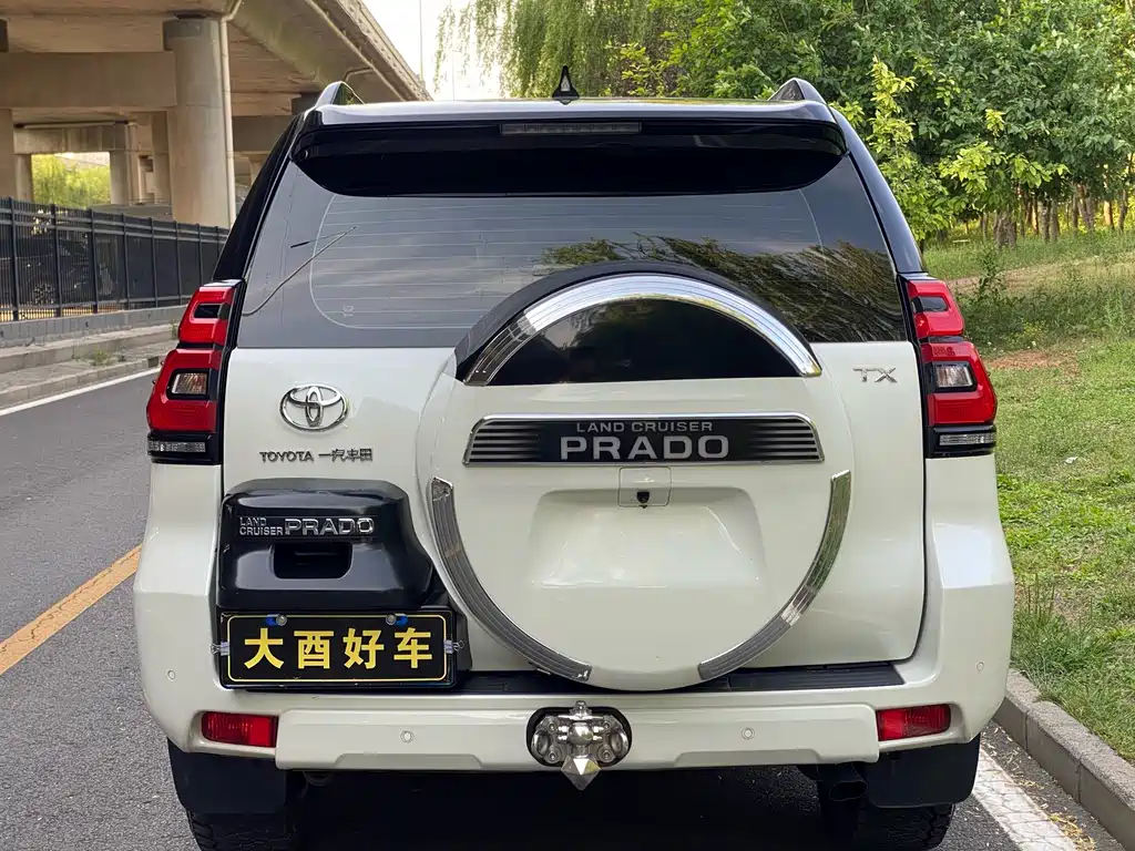 Prado 2018 3.5L Automatic TX-L Rear-Mounted Spare Tire