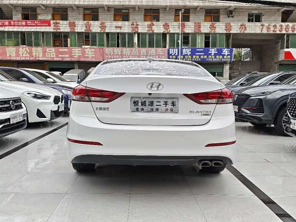 Hyundai Elantra Lingdong 2018 1.4T DCT Xuandong Vitality Edition