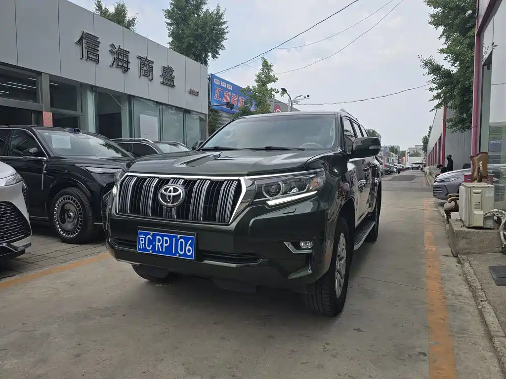 Prado 2018 3.5L Automatic VX NAVI Rear-mounted Spare Tire