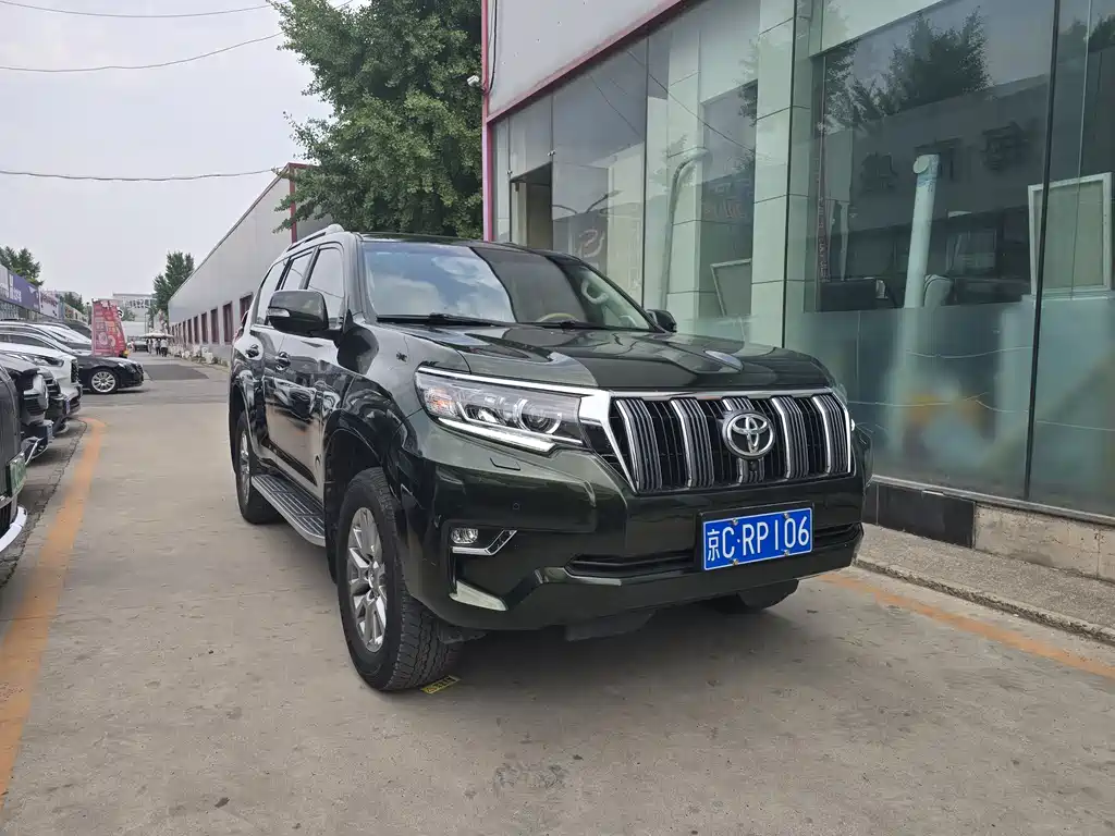 Prado 2018 3.5L Automatic VX NAVI Rear-mounted Spare Tire