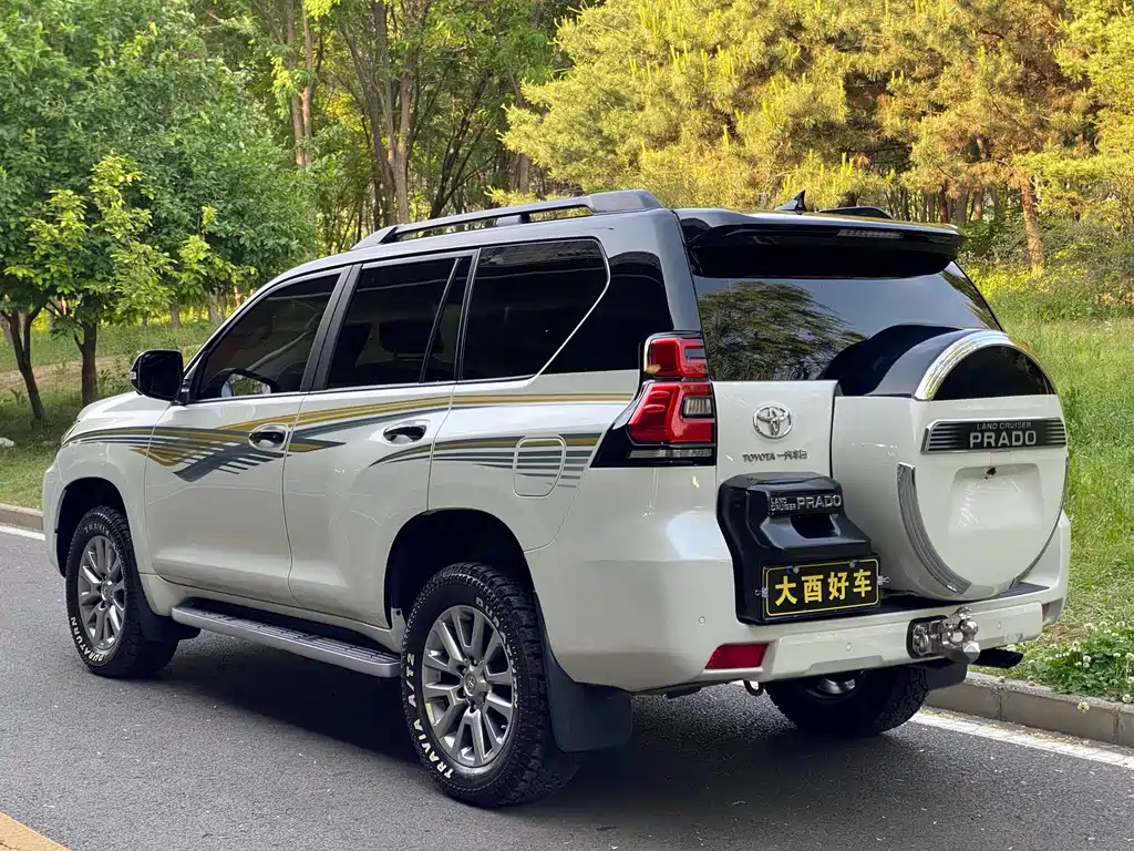 Prado 2018 3.5L Automatic TX-L Rear-Mounted Spare Tire