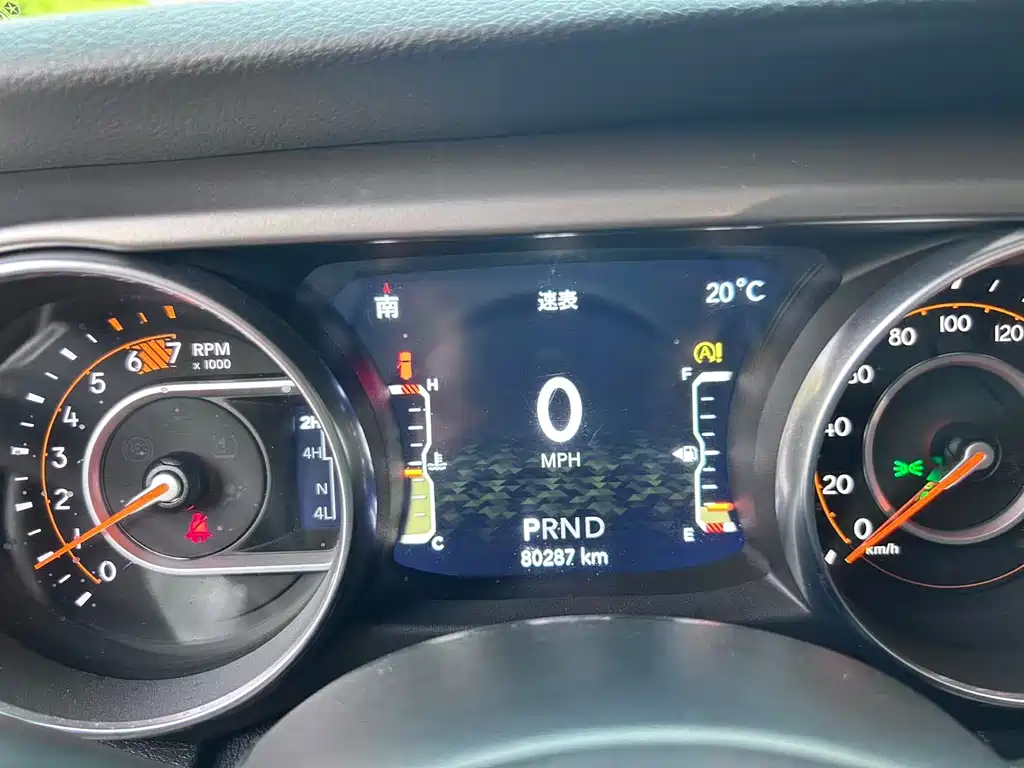 Jeep Wrangler 2020 2.0T Canadian Specification