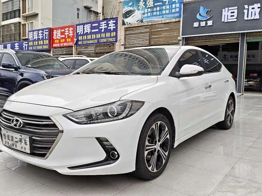 Hyundai Elantra Lingdong 2018 1.4T DCT Xuandong Vitality Edition
