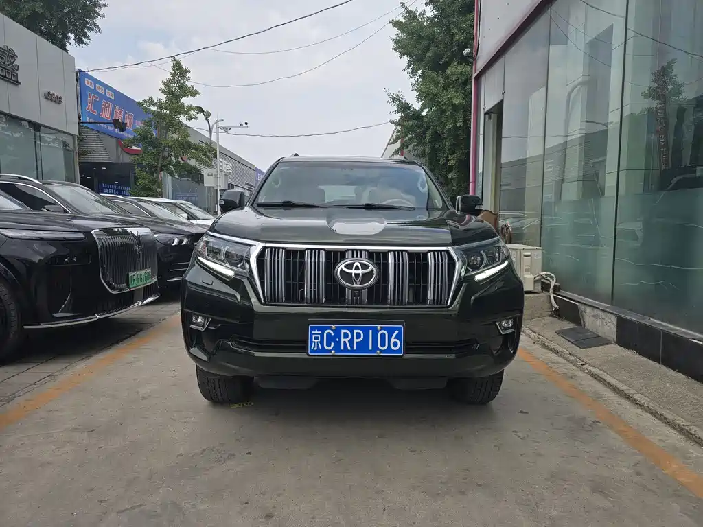 Prado 2018 3.5L Automatic VX NAVI Rear-mounted Spare Tire