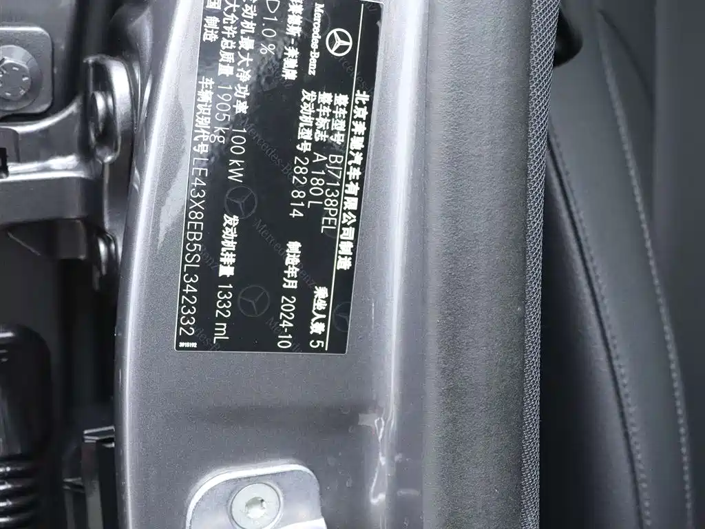 Mercedes-Benz A-Class 2025 A 180 L