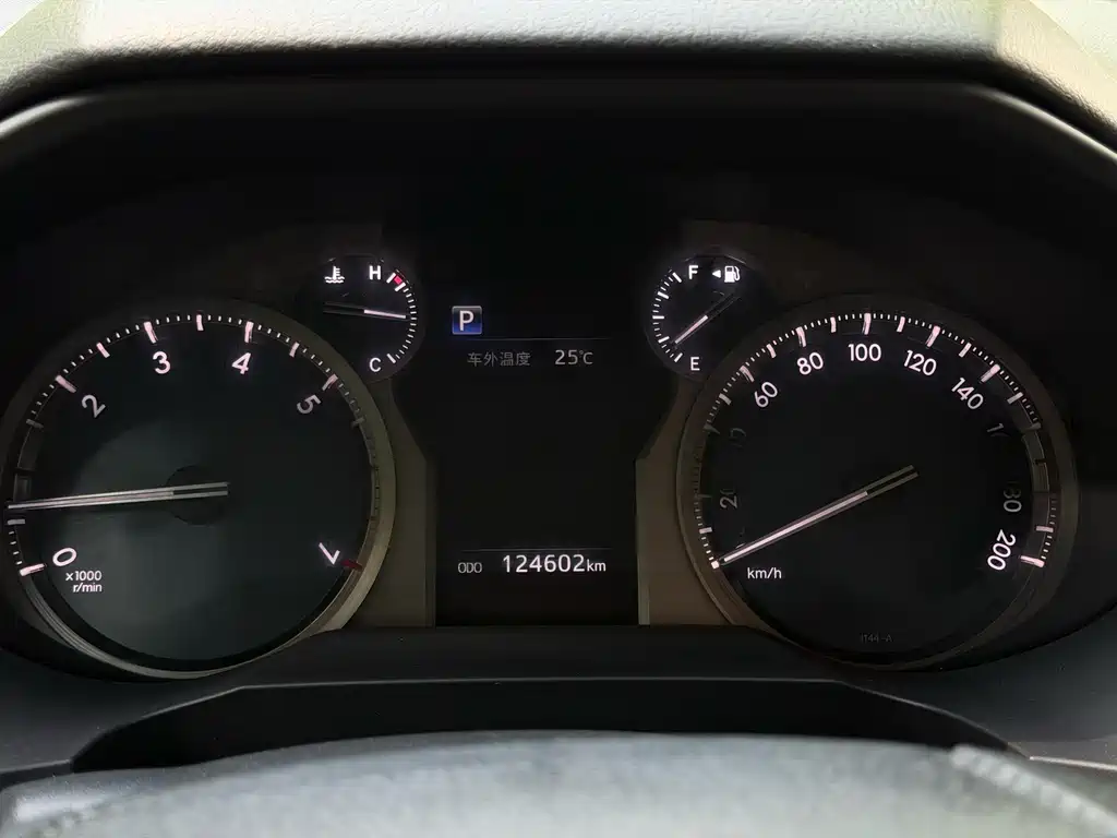 Toyota Prado 2018 3.5L Automatic TX-L Rear-Mounted Spare Tire