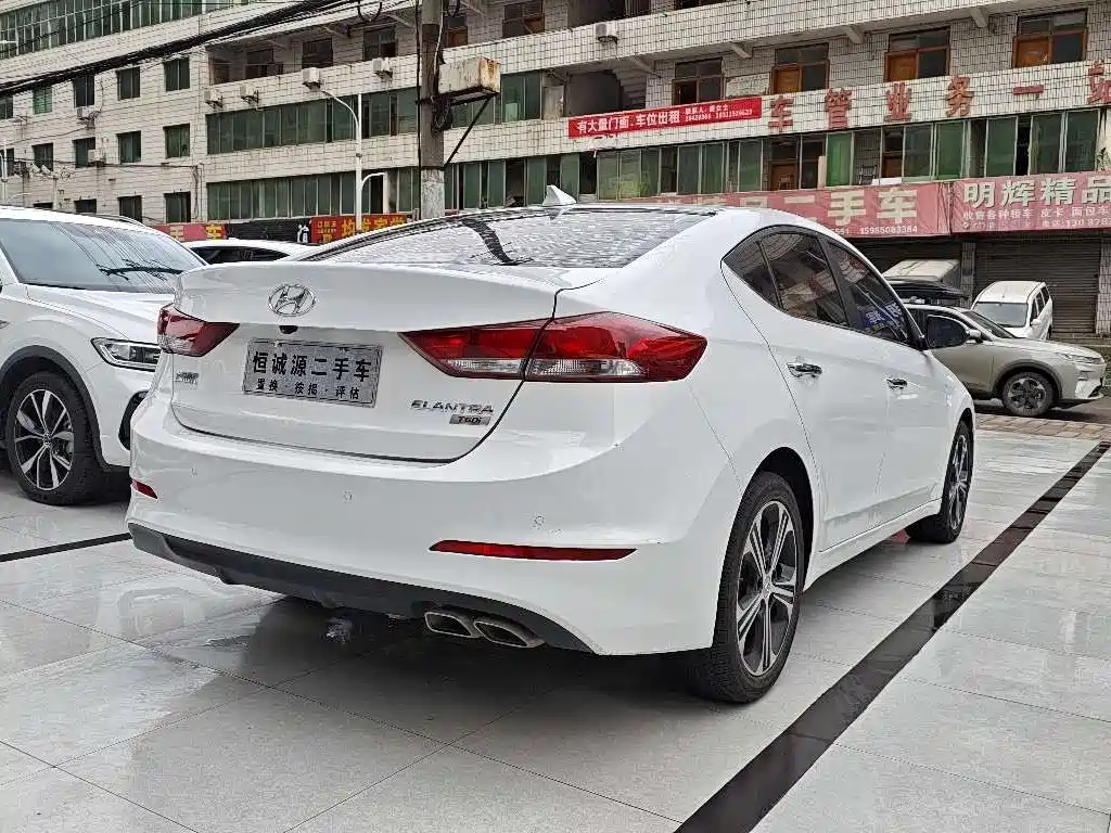 Hyundai Elantra Lingdong 2018 1.4T DCT Xuandong Vitality Edition