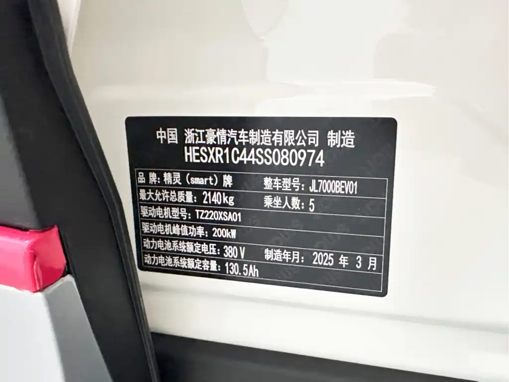 smart #1 2024 Pulse Standard Edition