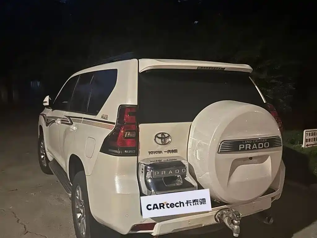Toyota Prado 2018 3.5L Automatic VX NAVI Rear-Mounted Spare Tire