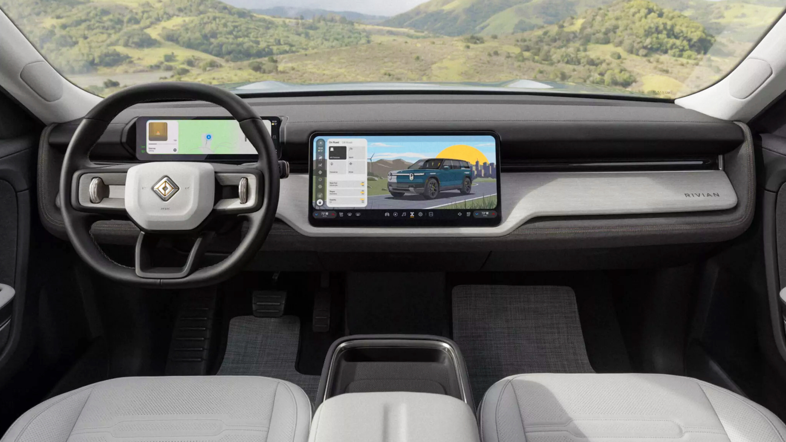 Rivian R2 лишился FM-радио: почему для прослушивания эфира в электромобиле нужен интернет