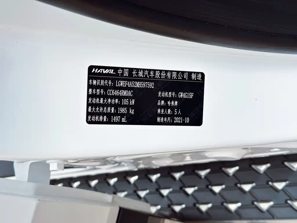 Haval H6 2021 Edition Guochao 1.5T Automatic City Version