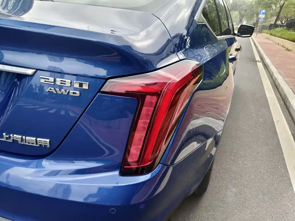 Cadillac CT5 2020 model restyled 28T Luxury Edition