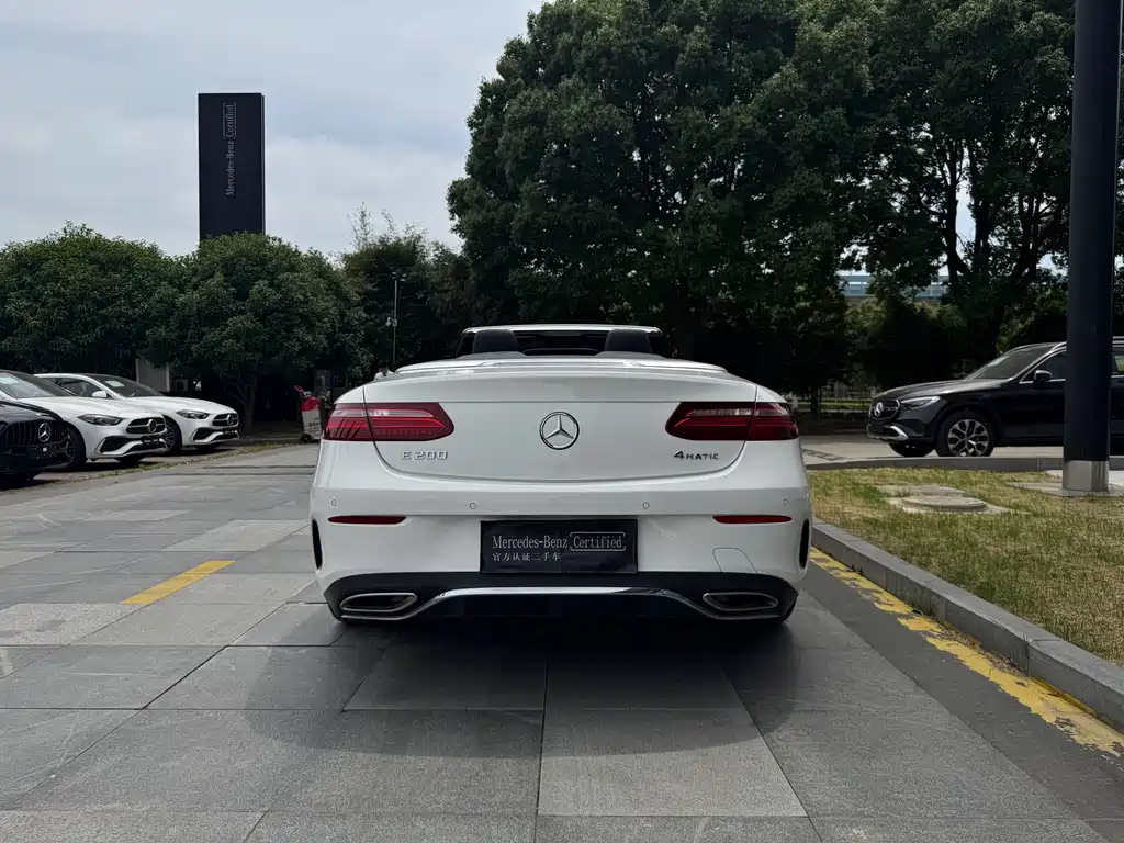 Mercedes-Benz E-Class Import 2018 E 200 4MATIC Convertible