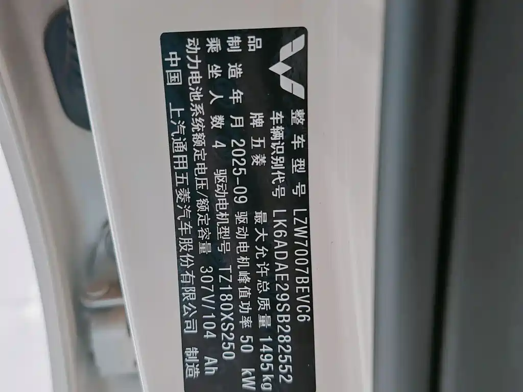 Wuling BenGuo 2025 Model 333km YueXiang Edition