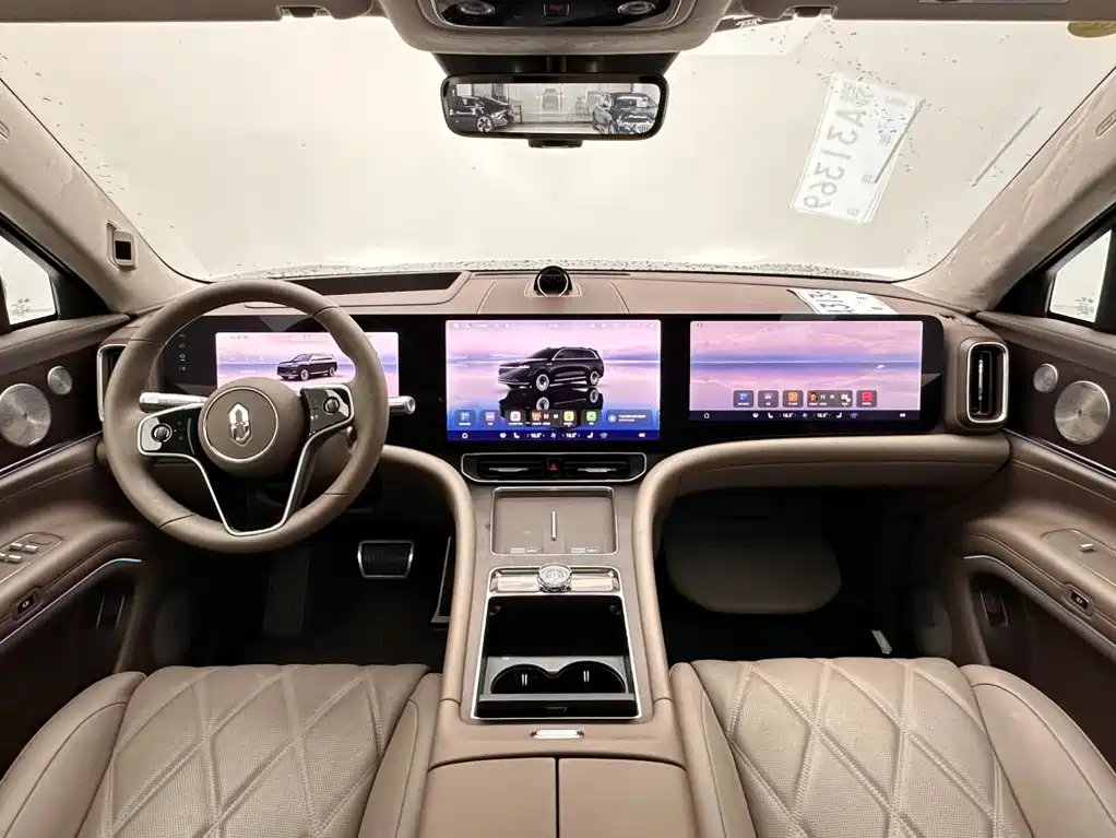 SUV M9 2025 Edition Range-Extended Ultra Version 52kWh 6-Seat Version 192-line LiDAR