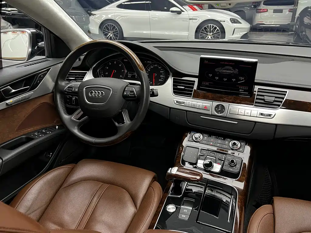 Audi A8 2013 model A8L 6.3 FSI W12 quattro flagship edition